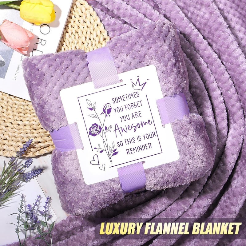 Qinline Lavender Relaxing Spa Gift Basket for Women - Image 3